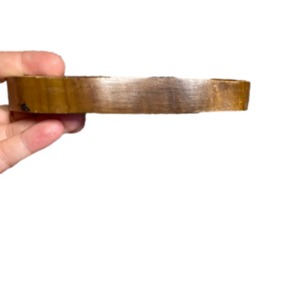 Vintage MCM Pear Fruit Shape Solid Wood Cutting Board Charcuterie Board for One - Picture 2 of 3